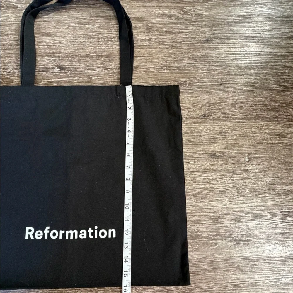 Reformation Classic Black Tote